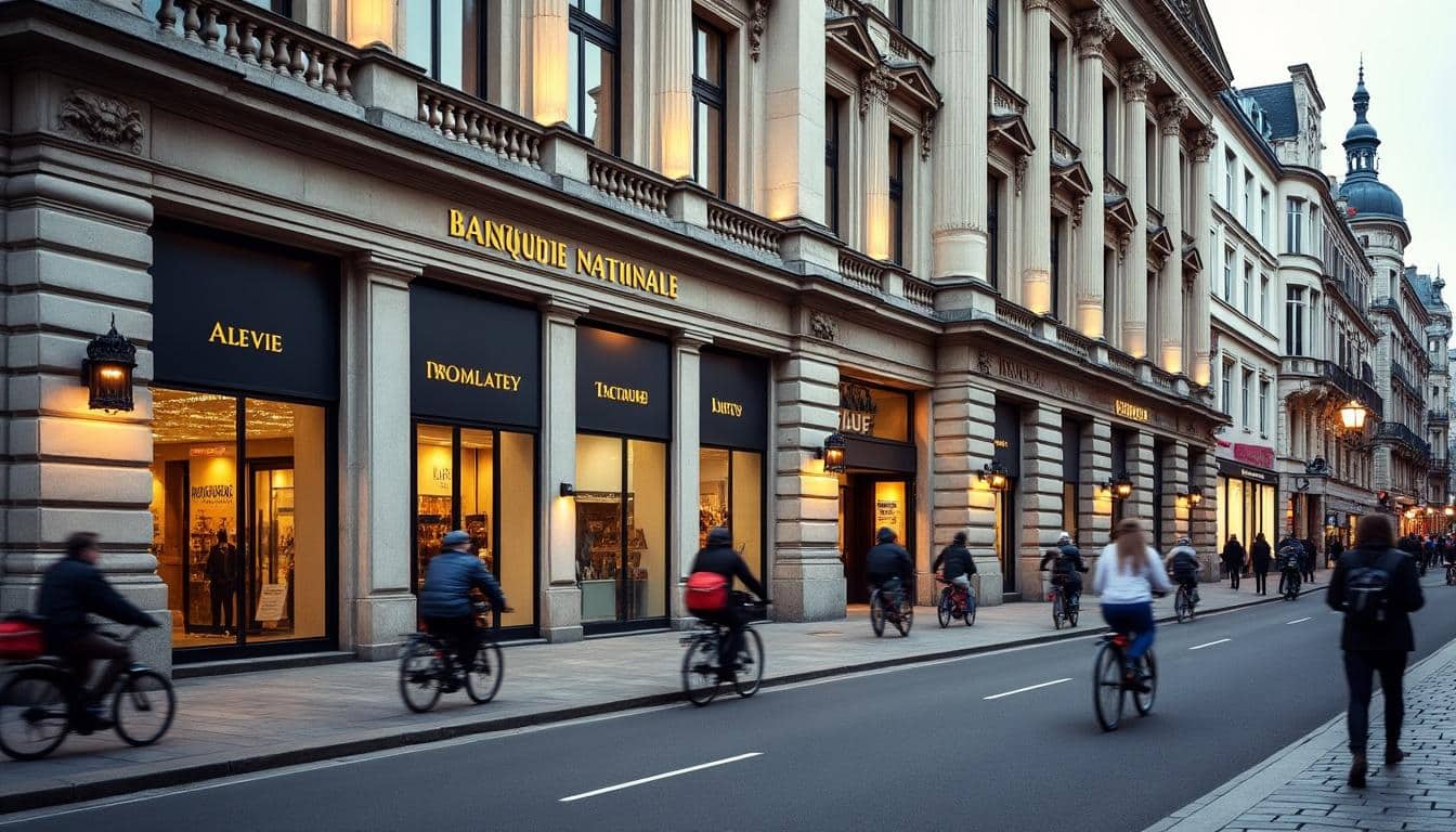 Le cours de la Banque nationale de Belgique : taux, actions et devises