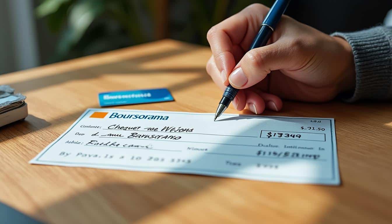 Tout savoir sur le chèque de banque de Boursorama : guide complet