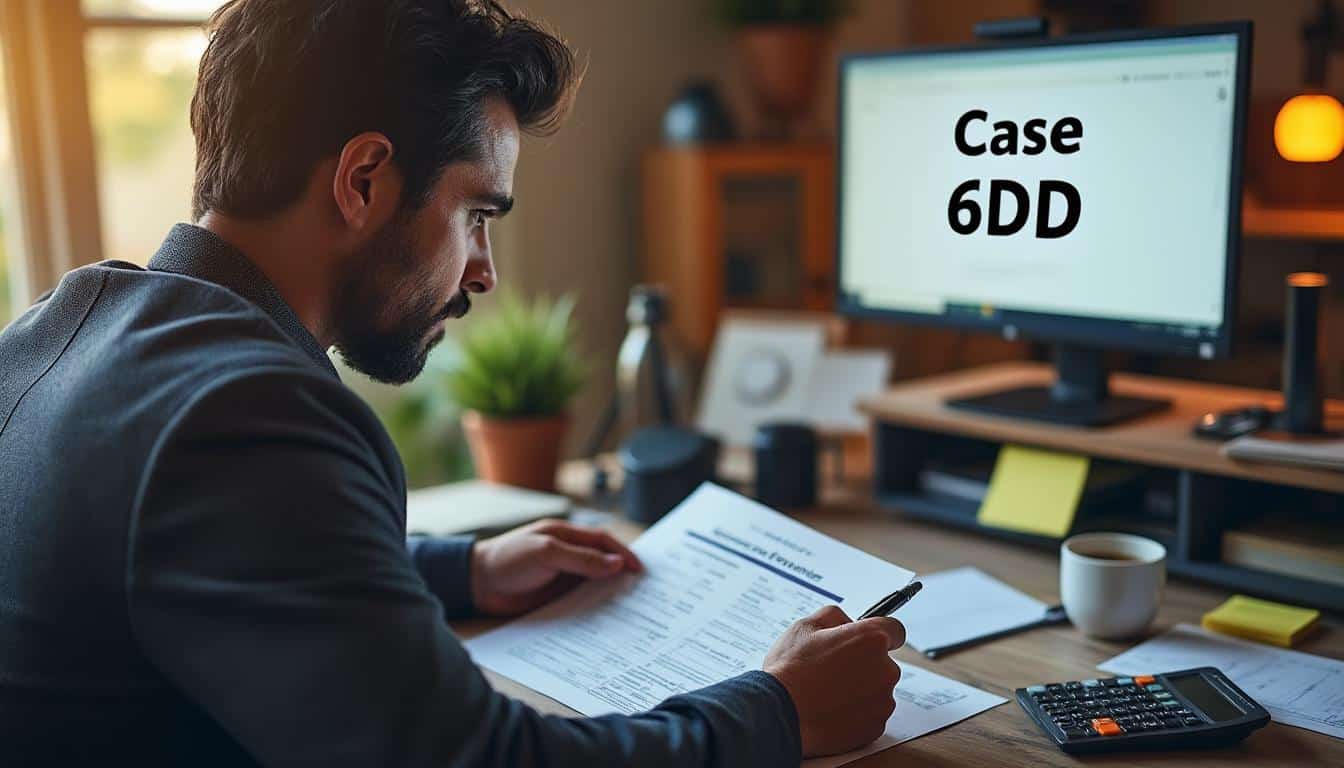 Illustration: Fonctionnement fiscal de la mutuelle obligatoire d’entreprise et place de la case 6DD