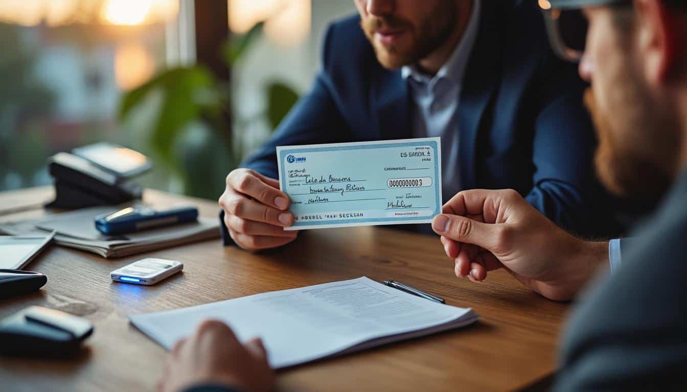 Illustration: Définition et fonctionnement du chèque de banque : savoir différencier et certifier l’authenticité
