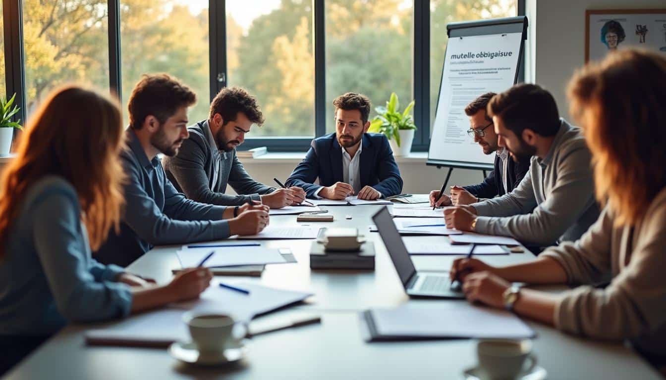 Illustration: Définition et cadre juridique de la mutuelle obligatoire en entreprise
