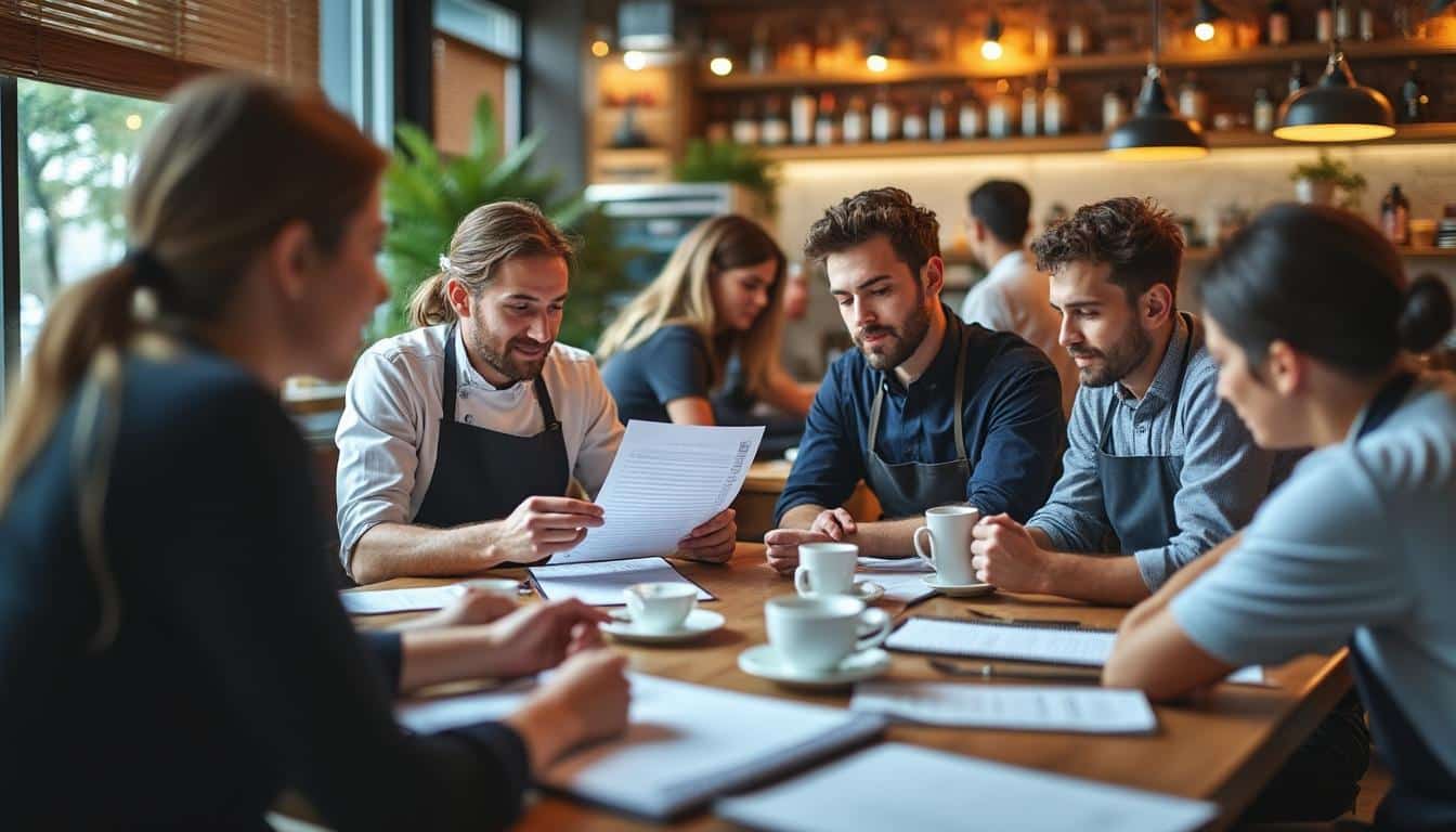 Illustration: Personnes concernées par la mutuelle obligatoire dans le secteur de la restauration