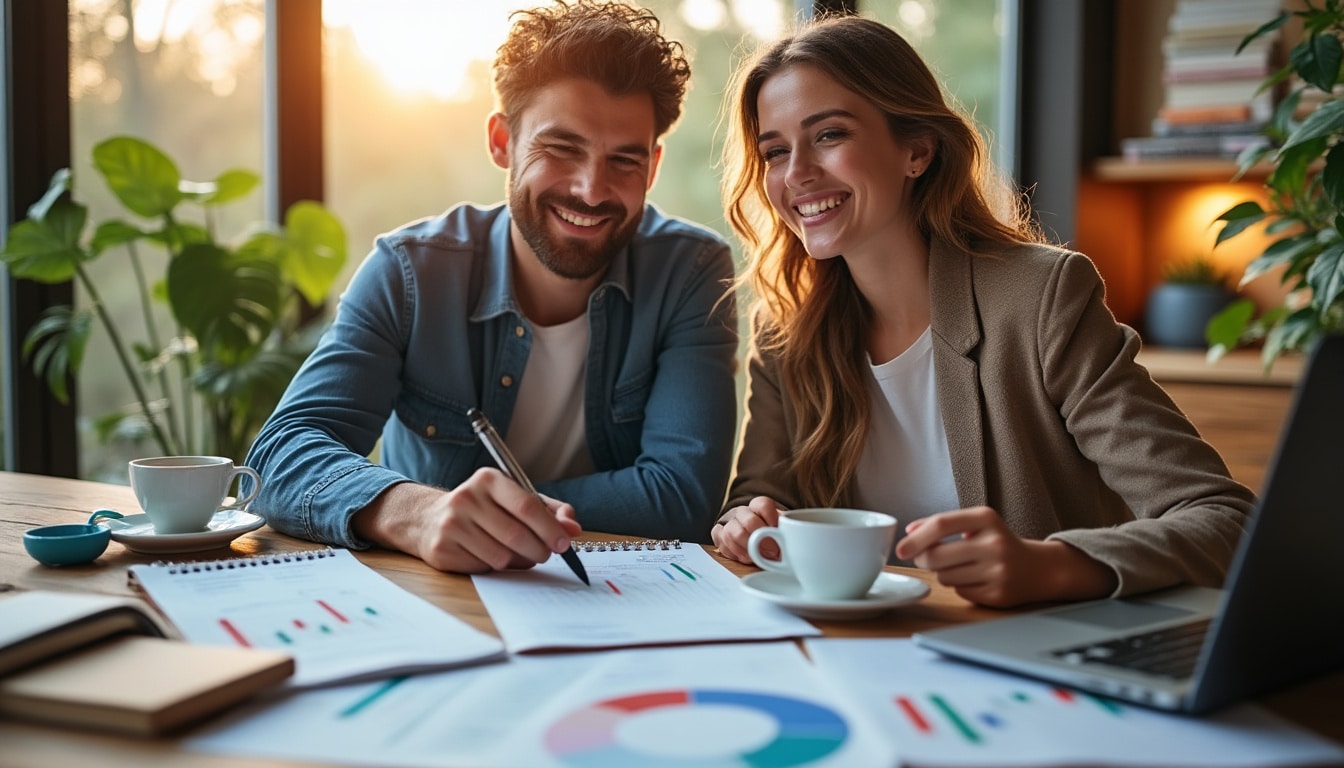 Illustration: Les avantages à emprunter pour investir en bourse
