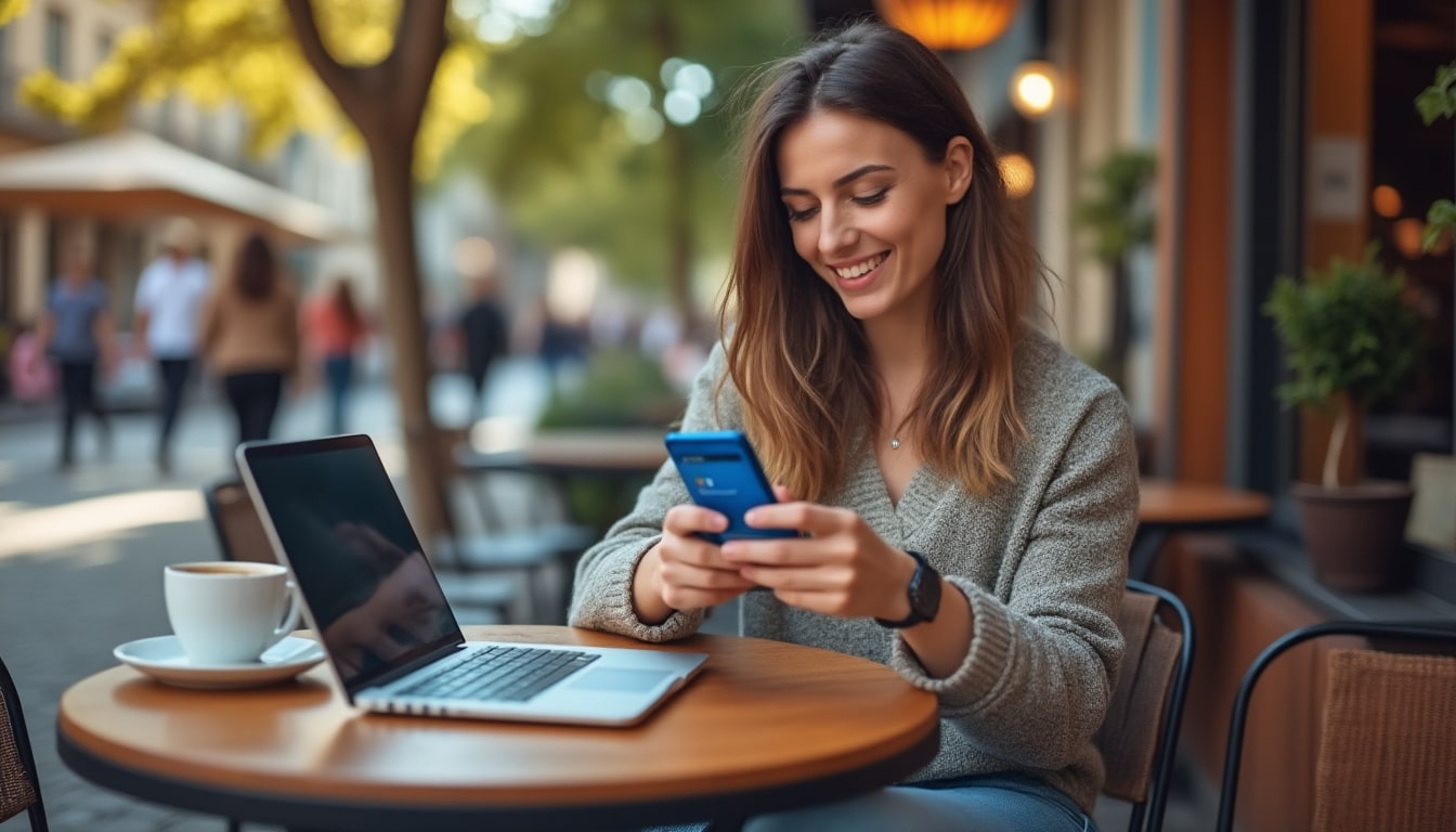 Illustration: Comment fonctionne la e-carte bleue nomade de la Banque Populaire au quotidien ?