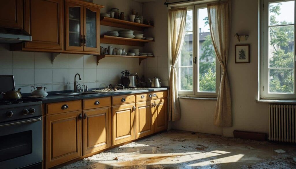 Sinistre d’habitation : gérer un dégât des eaux en cuisine efficacement