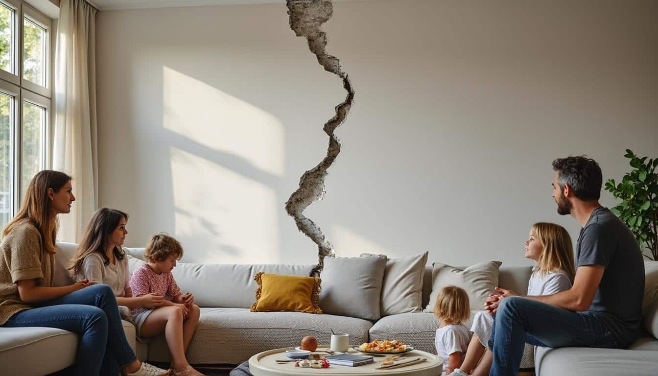 Illustration: Comprendre le sinistre d’habitation lié à une fissure de mur