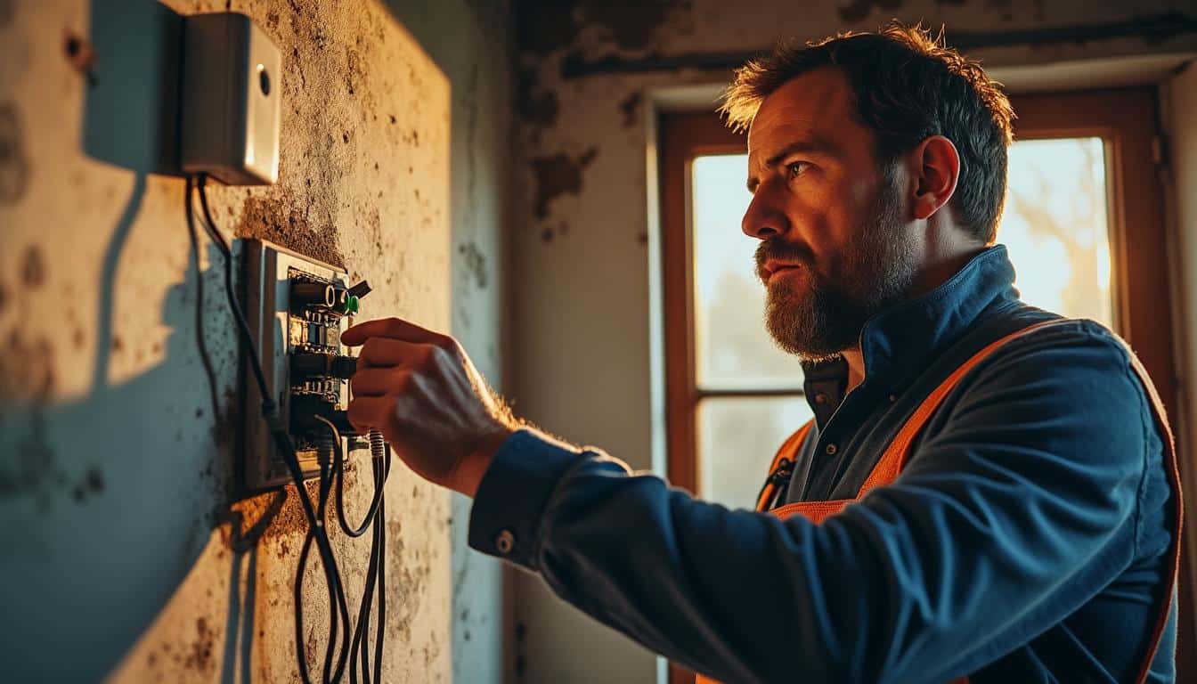 Illustration: Identifier les causes et prévenir un sinistre d’habitation lié à un incendie électrique