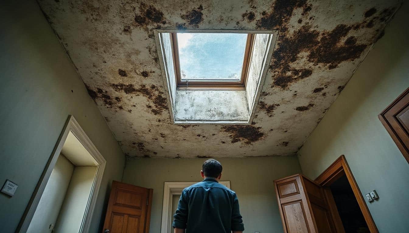 Illustration: Comprendre le sinistre habitation dû à une infiltration lente de toiture