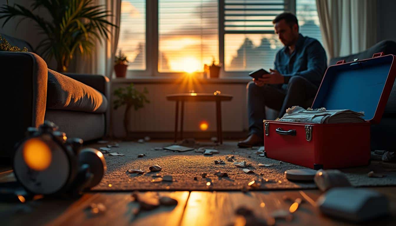 Illustration: Comment votre assurance habitation gère un vol avec effraction par une fenêtre ?