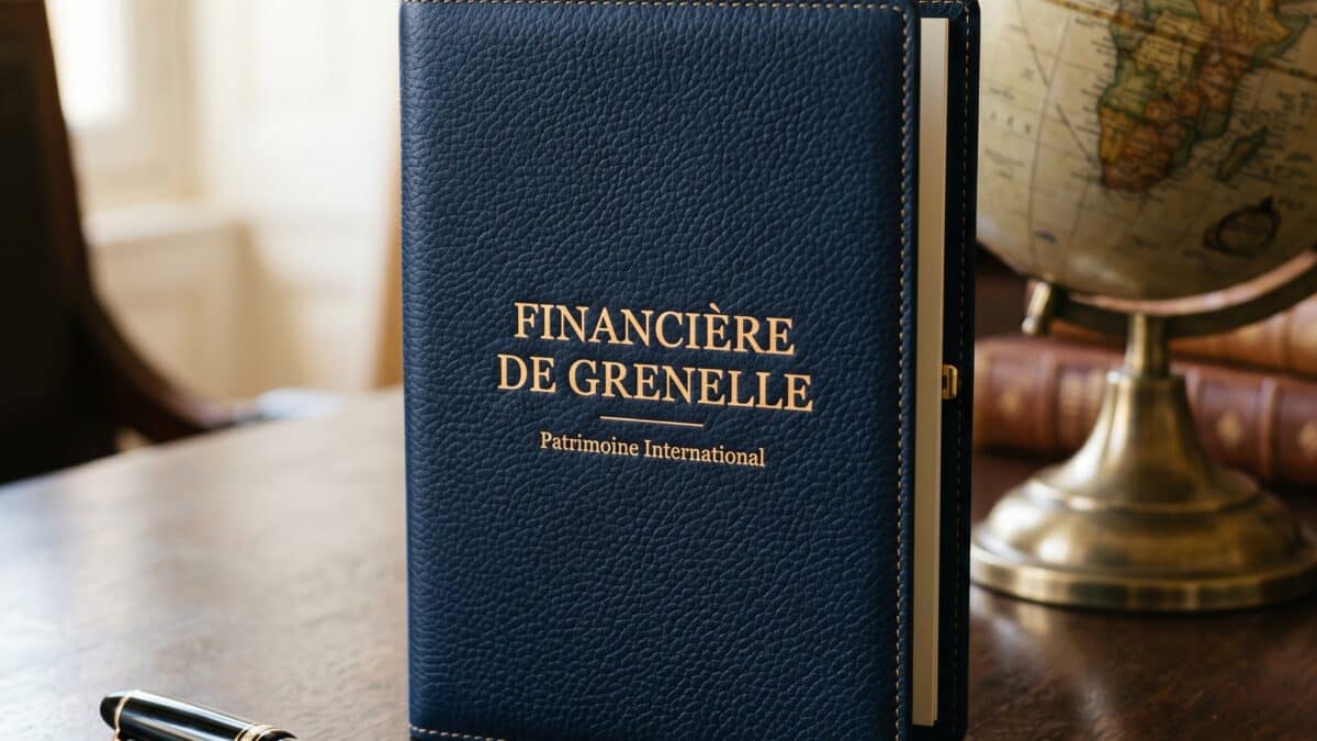 Architecture patrimoniale premium illustrant les solutions d’investissement et la gestion de fortune