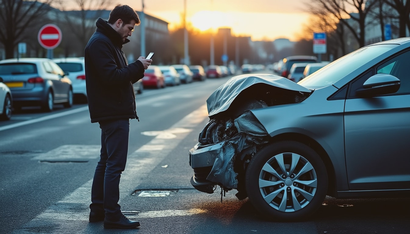 Illustration: Comprendre l’accident en solo : que se passe-t-il quand on abîme sa voiture tout seul ?