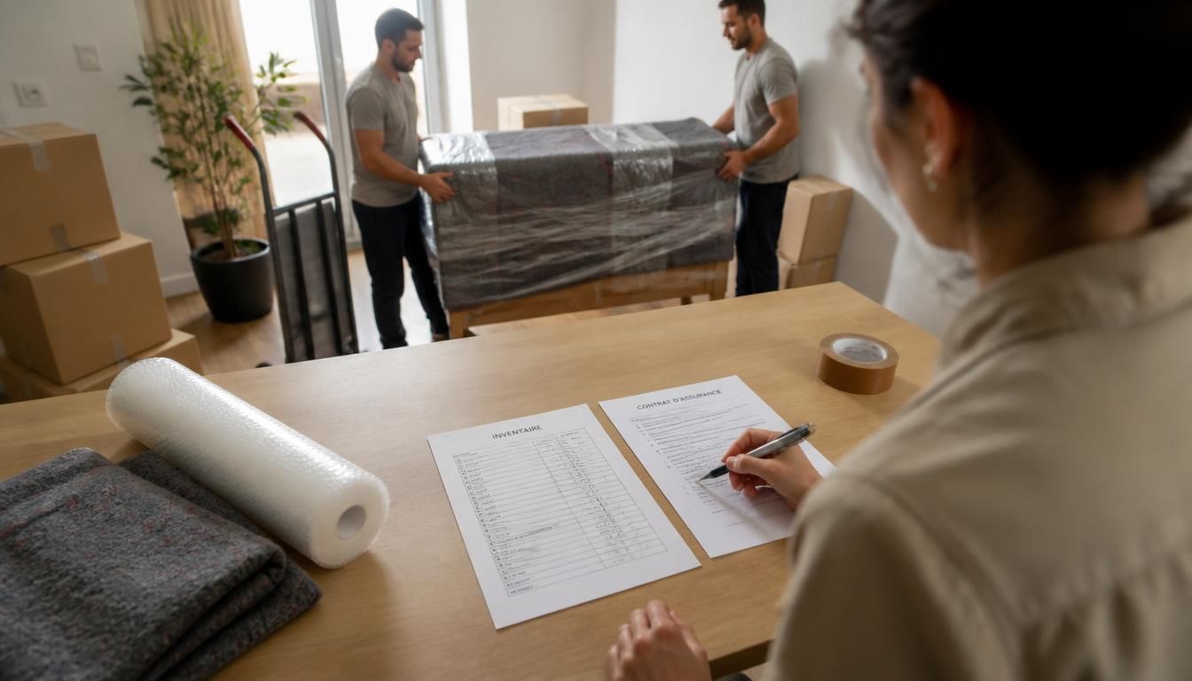 Assurance déménagement : couverture et démarches utiles